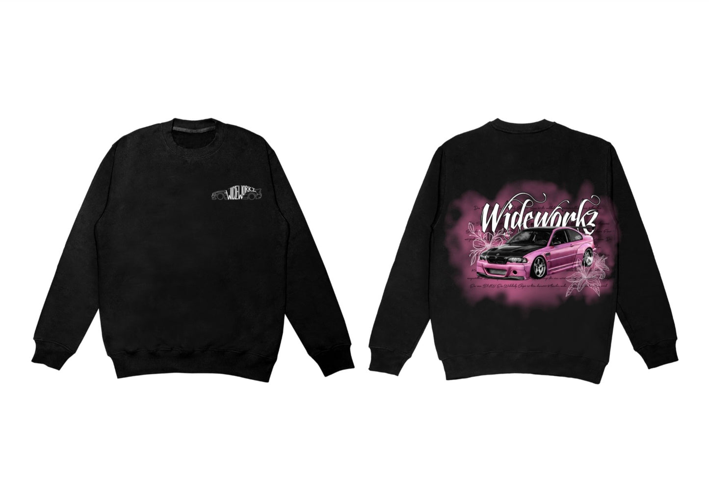 „Pink Lily E46“ Hoodie