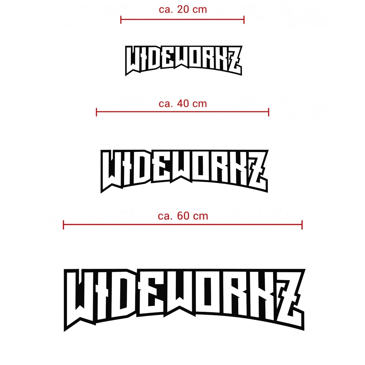 Wideworkz Blockline Sticker
