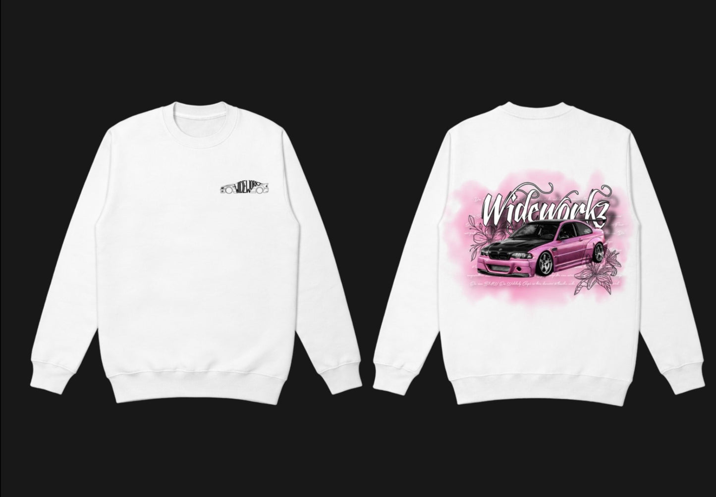 „Pink Lily E46“ Hoodie