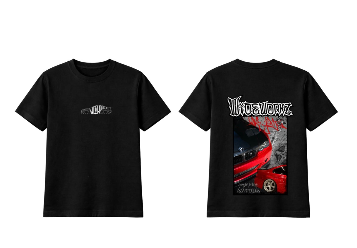 „Caught feelings lost emotions“ T-Shirt