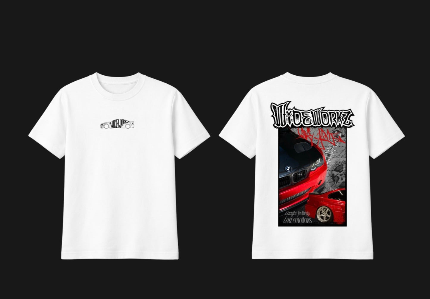 „Caught feelings lost emotions“ T-Shirt