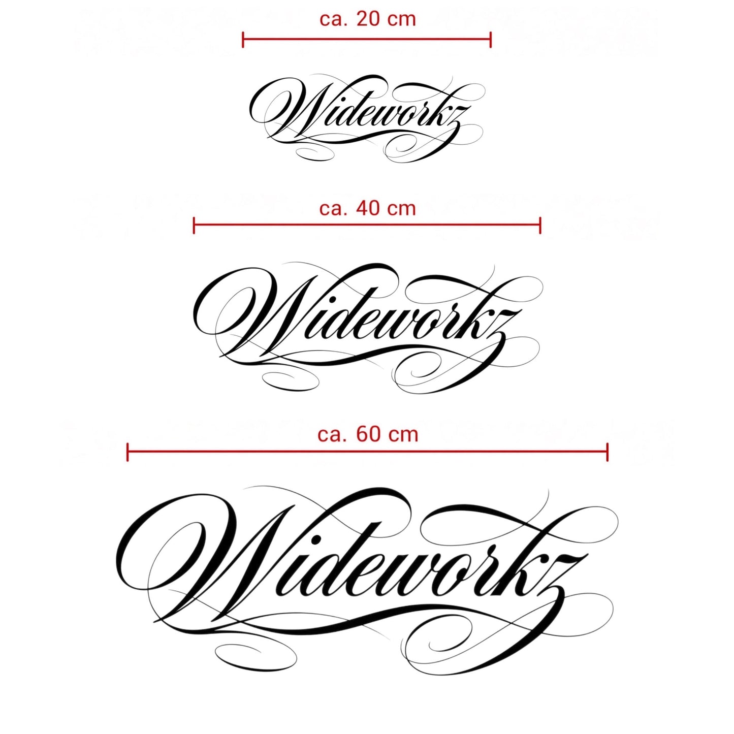 Wideworkz Royal Sticker