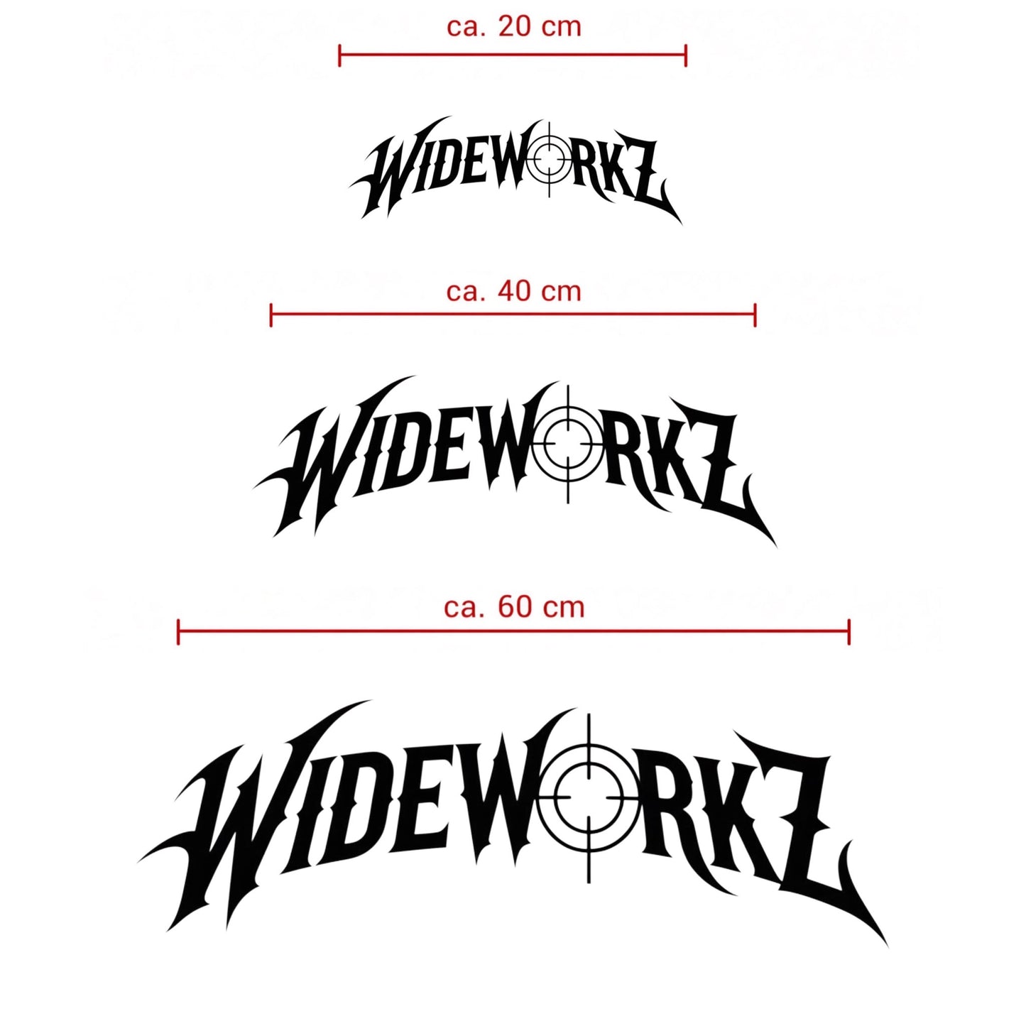 Wideworkz Target Sticker