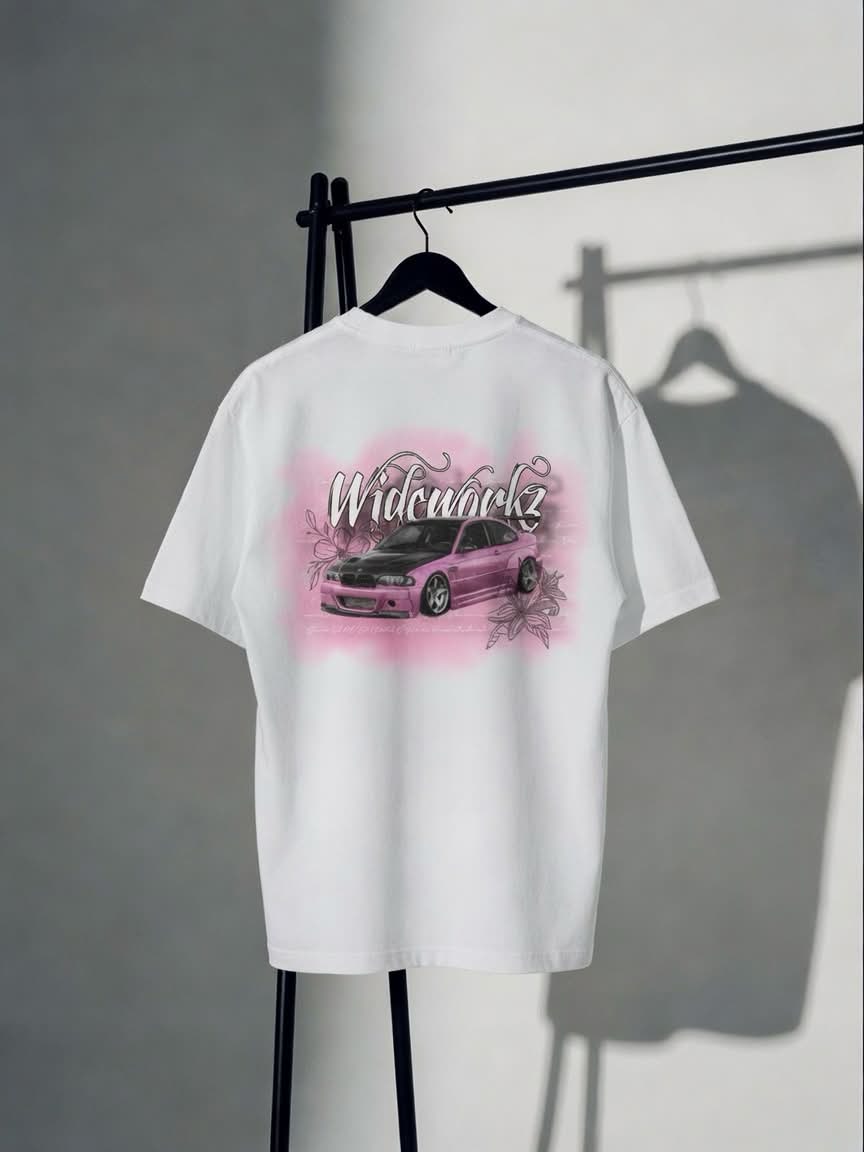 "Pink Pandem E46" T-Shirt