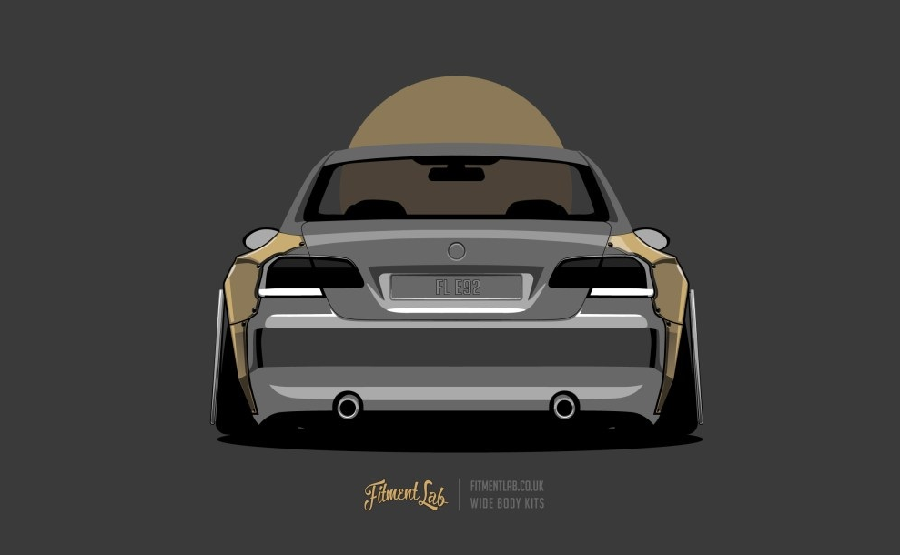 Fitmentlab BMW E92 Coupe Widebody Kit (Mit TÜV!)